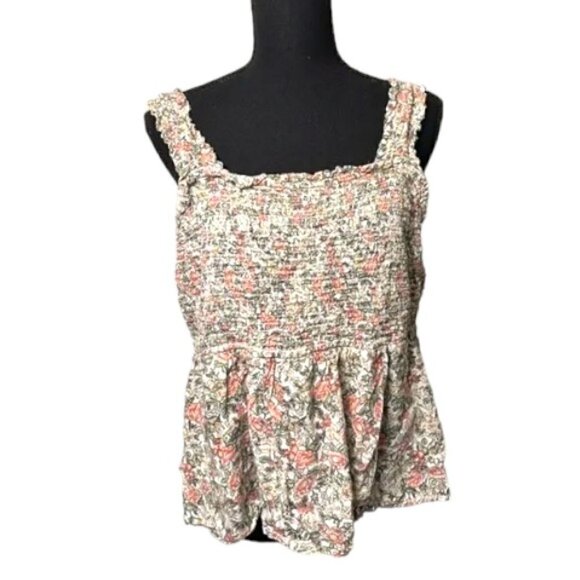 Old Navy Floral Tank, Size XL - Picture 1 of 11